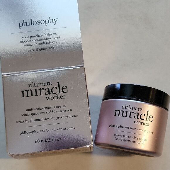 Philosophy Ultimate Miracle Worker Cream NIB - Picture 6 of 6